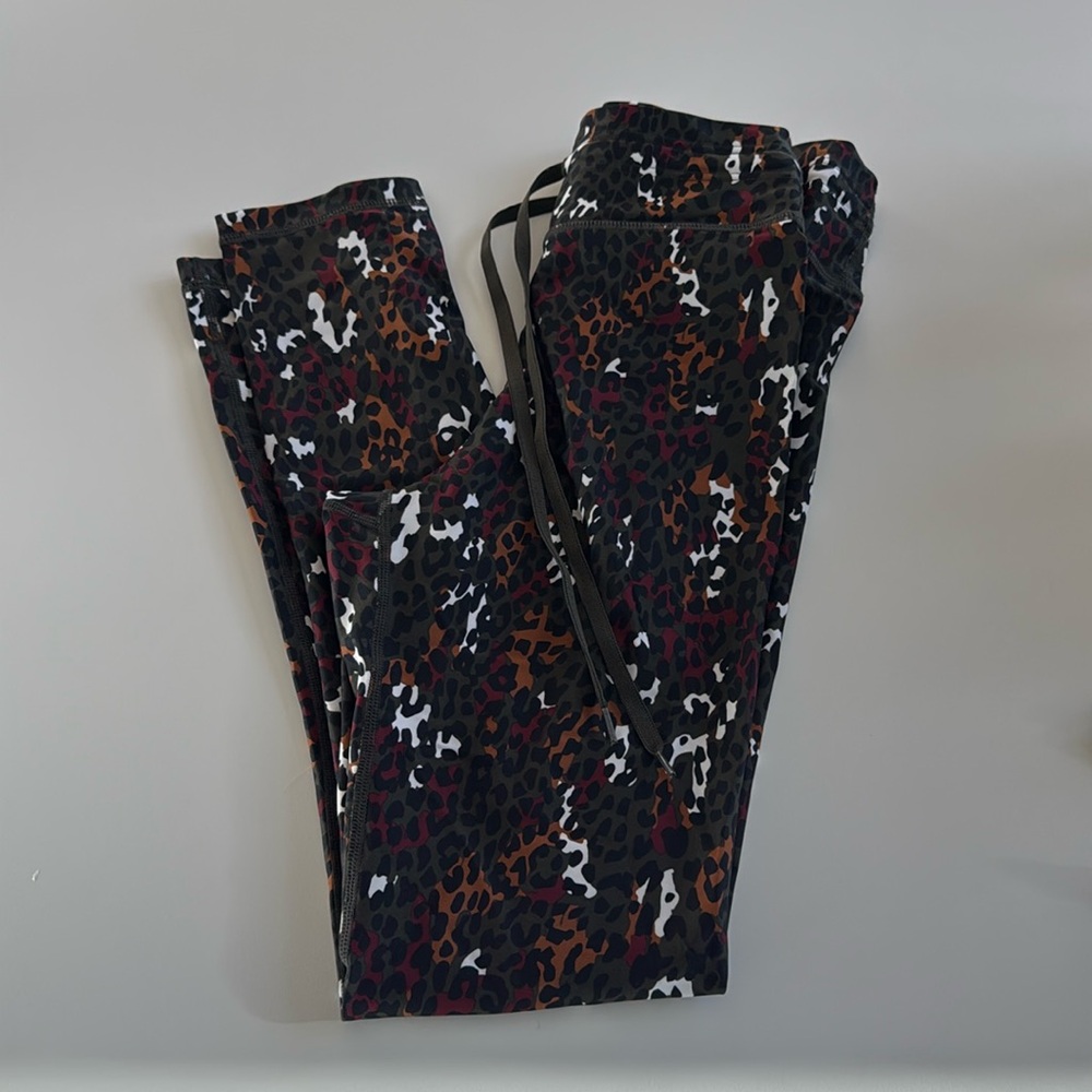 The upside multi colored leopards leggingss